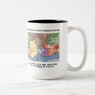 Tasse 2 Couleurs Les géologues ne peuvent pas soumettre à une