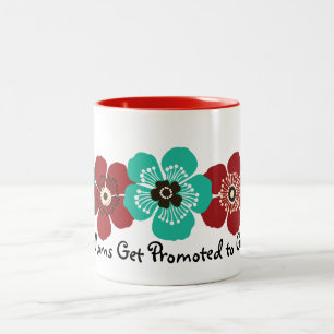 Tasse 2 Couleurs Les grandes mamans obtiennent favorisées à la
