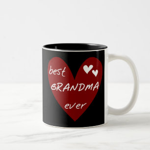 Tasse 2 Couleurs Les meilleurs cadeaux de T-shirts de grand-maman