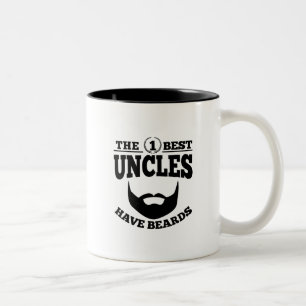 Tasse 2 Couleurs Les meilleurs oncles ont des barbes