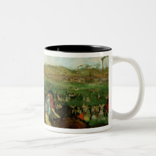 Tasse 2 Couleurs Les messieurs d'Edgar Degas   emballent, avant le