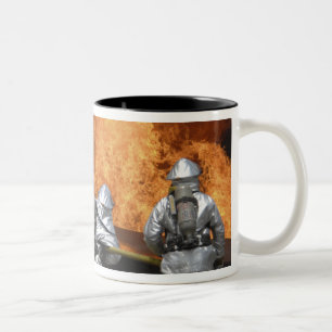 Tasse 2 Couleurs Les pompiers neutralisent un feu
