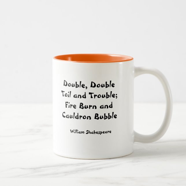 Tasse 2 Couleurs Les sorcières brassent la rougeur (Droit)