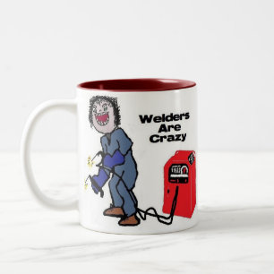 Tasse 2 Couleurs Les soudeurs sont fous