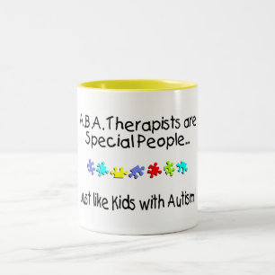 Tasse 2 Couleurs Les thérapeutes d'aba sont les personnes