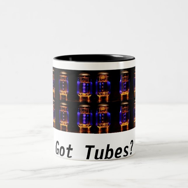 Tasse 2 Couleurs Les valves/tubes à vide attaquent - les tubes (Centre)