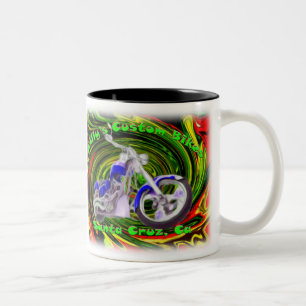 Tasse 2 Couleurs Les vélos de Willy