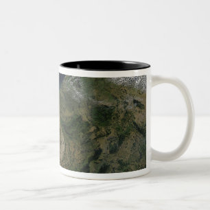 Tasse 2 Couleurs L'Europe du nord-ouest