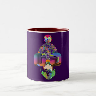 Tasse 2 Couleurs Leurs Yeux Regardaient DIEU Nouveauté
