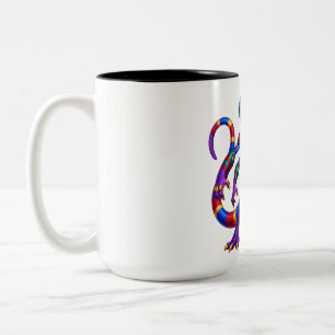 Tasse 2 Couleurs Lézard Cyberscale Prismatique