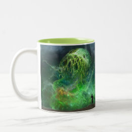 Tasse 2 Couleurs L'horreur cosmique indescriptible de Lovecraftian