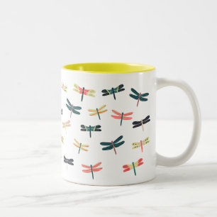 Tasse 2 Couleurs Libellules par des copies d'origami