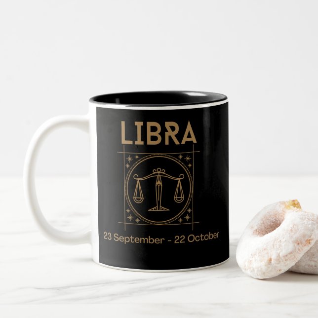 Tasse 2 Couleurs Libra (Avec donut)