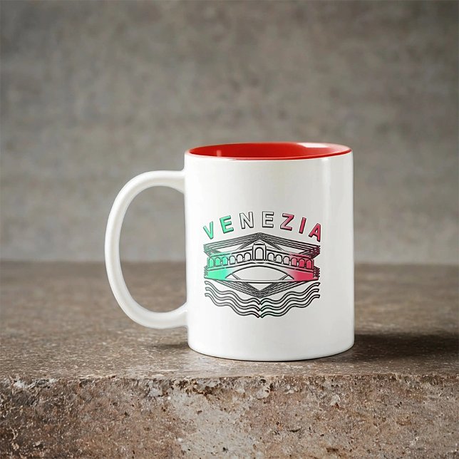 Tasse 2 Couleurs Lignes de Rialto Bold Venezia (Créateur téléchargé)