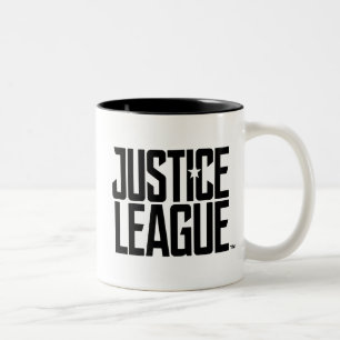 Tasse 2 Couleurs Ligue de Justice Logo de la Justice League