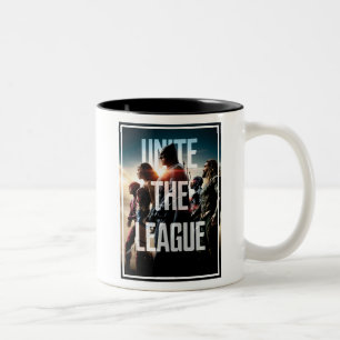 Tasse 2 Couleurs Ligue de Justice Unissez La Ligue