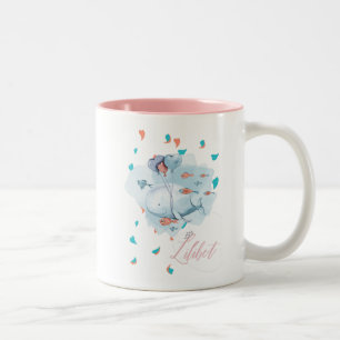 Tasse 2 Couleurs Lilibet Nommé Cadeaux de BALEINE Magique pour fill