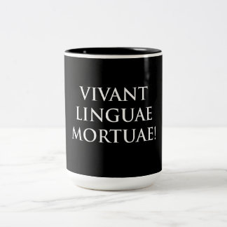 Tasse 2 Couleurs Linguae Mortuae de Vivant