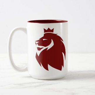 Tasse 2 Couleurs Lion Rouge