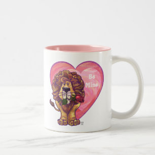 Tasse 2 Couleurs Lion Saint Valentin