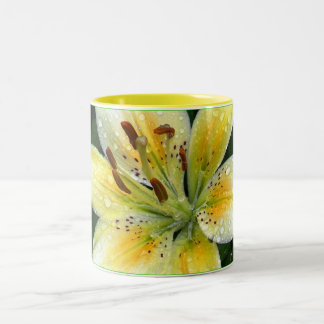 Tasse 2 Couleurs Lis après la pluie