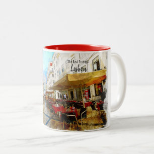 Tasse 2 Couleurs Lisbonne - Le vrai Portugal