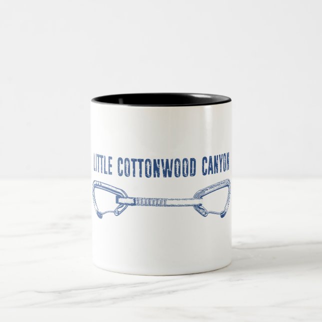 Tasse 2 Couleurs Little Cottonwood Canyon Escalade Quickdraw (Centre)