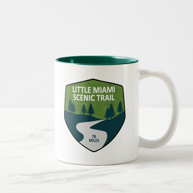 Tasse 2 Couleurs Little Miami Pittoresque Trail (Droit)