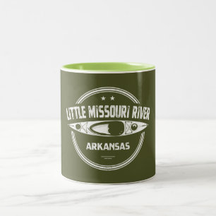 Tasse 2 Couleurs Little Missouri River Arkansas Kayak
