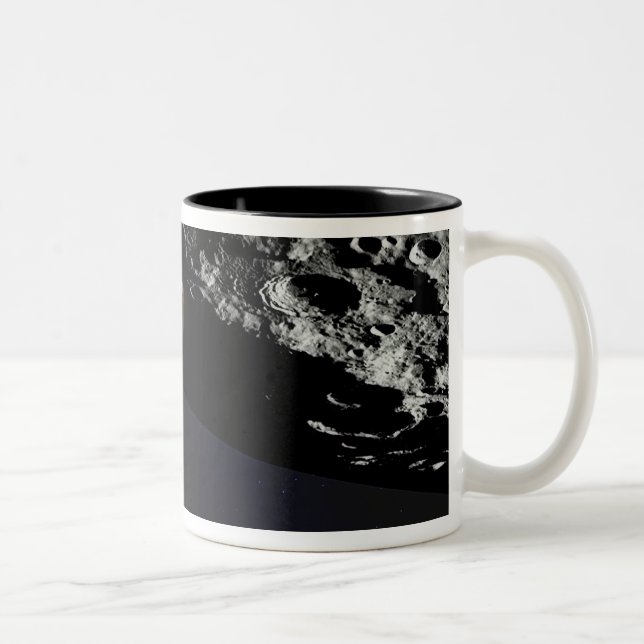 Tasse 2 Couleurs L'observation Lunar CRater (Droit)