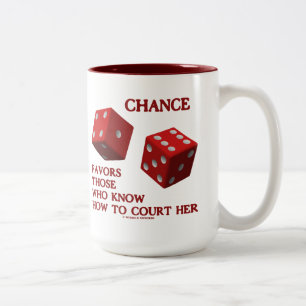 Tasse 2 Couleurs L'occasion favorise ceux qui connaissent comment
