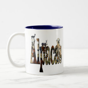 Tasse 2 Couleurs Logo Alpacas Avec Alpacas,
