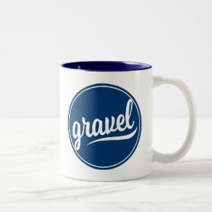 Tasse 2 Couleurs Logo bleu Gravel Cycling