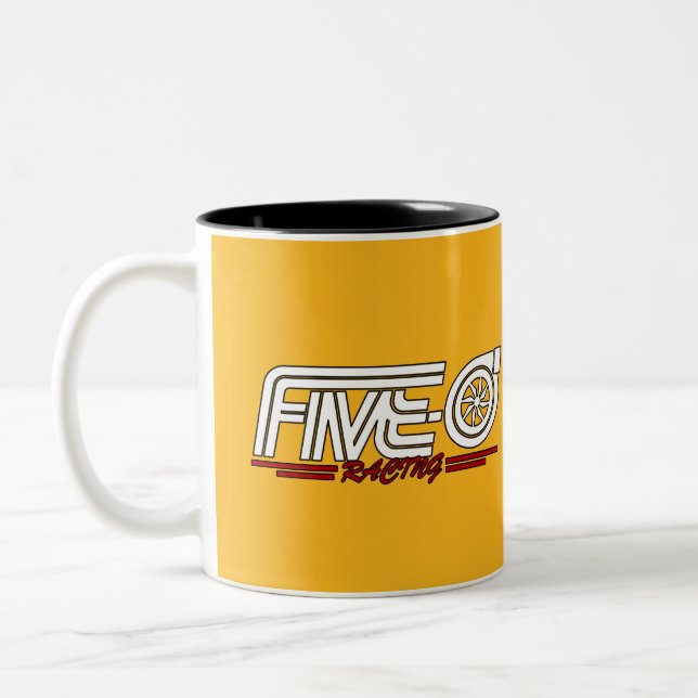 Tasse 2 Couleurs Logo Cinq-0 (Gauche)