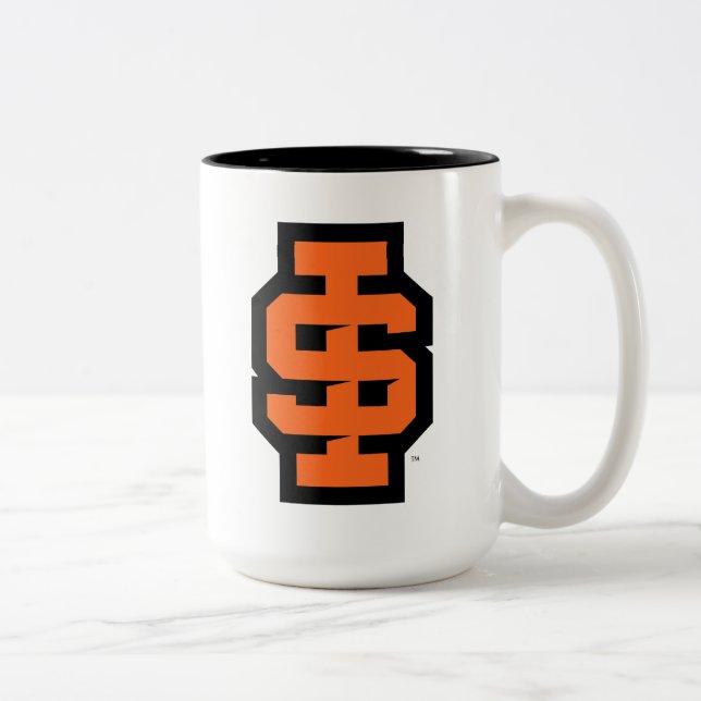 Tasse 2 Couleurs Logo de l'Université d'État de l'Idaho (Droit)