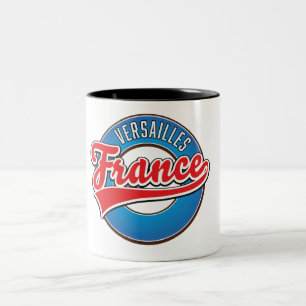 Tasse 2 Couleurs Logo de Versailles France