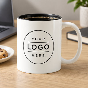 Tasse 2 Couleurs Logo d'entreprise personnalisé Objets promotionnel