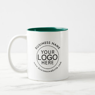 Tasse 2 Couleurs Logo d'entreprise promotionnel personnalisé