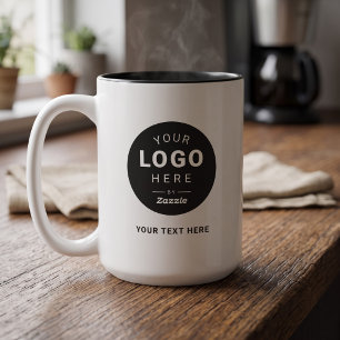 Tasse 2 Couleurs Logo personnalisé Make It Yours