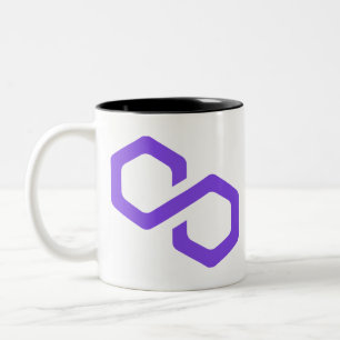 Tasse 2 Couleurs logo polygon-matic