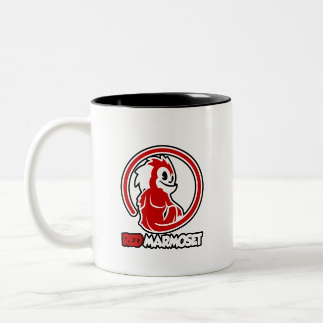 Tasse 2 Couleurs Logo Red Marmoset (Gauche)