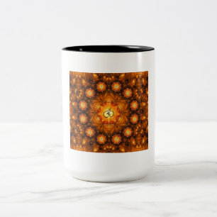 Tasse 2 Couleurs L'OM d'or Namaste