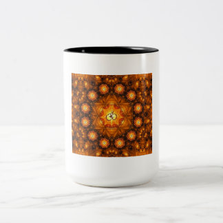Tasse 2 Couleurs L'OM d'or Namaste