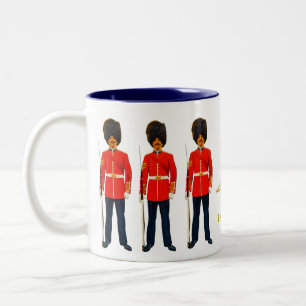 Tasse 2 Couleurs Londres, Angleterre Crown & Yeomen Warders