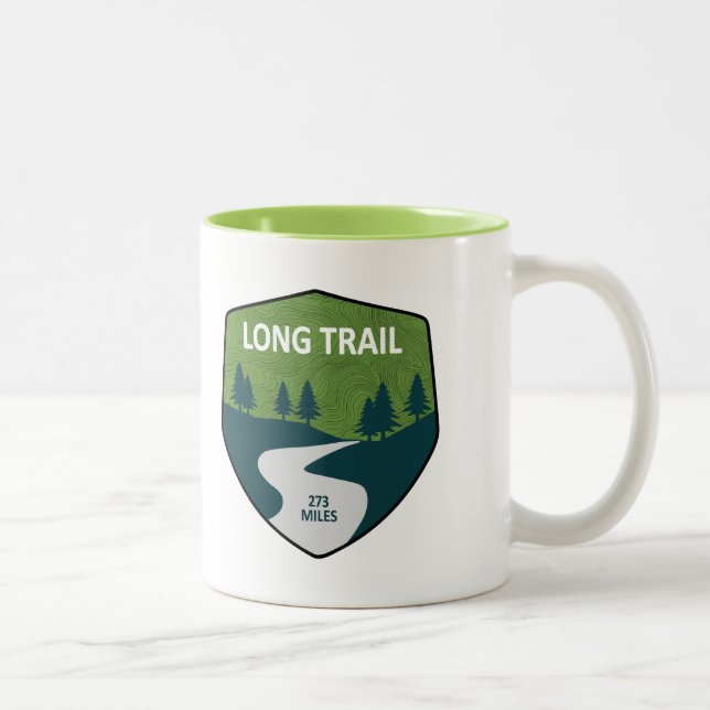 Tasse 2 Couleurs Long Trail Vermont (Droit)