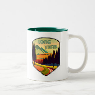 Tasse 2 Couleurs Long Trail Vermont Colonnes