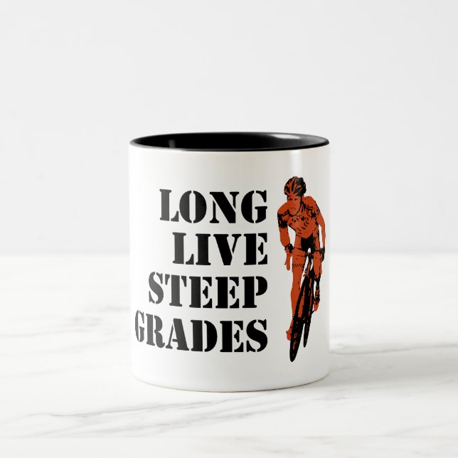 Tasse 2 Couleurs Longue Vie Raide Grades Cyclisme (Centre)