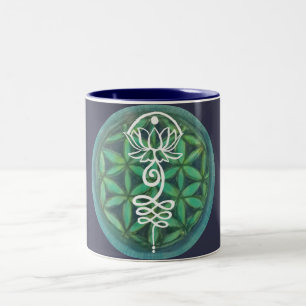 Tasse 2 Couleurs Lotus Unalome