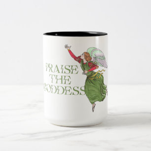 Tasse 2 Couleurs Louez la déesse !