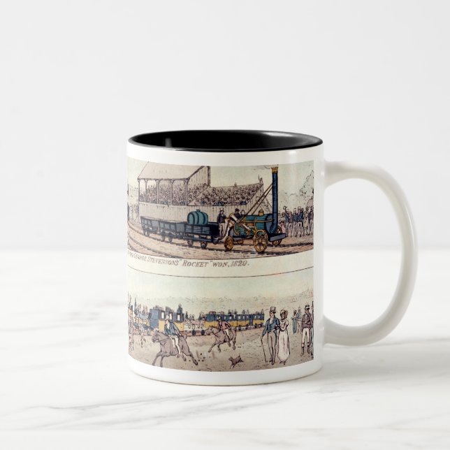 Tasse 2 Couleurs L'ouverture de Stockton et de Darlington (Droit)